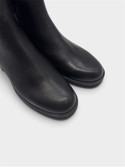 Stivaletto basso in pelle lavato nero IL LACCIO | NALA02LAVATONERO